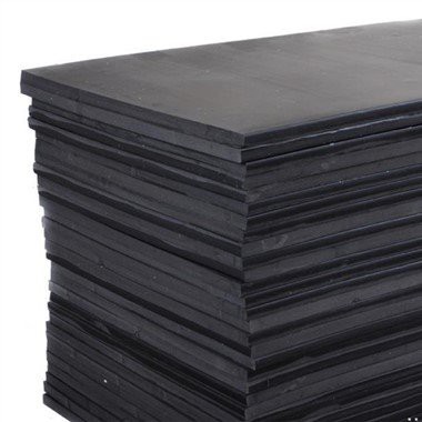 Rubberplaat koolstofzwart